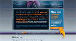 Desktop Screenshot of honlapkeszites.hu